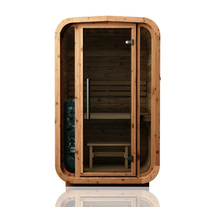 Thermory 2 Person Square Sauna No 45 DIY Kit Thermory 45BackWeb_1.webp