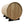 Load image into Gallery viewer, Almost Heaven Princeton 6 Person Classic Barrel Sauna Rustic Cedar,Onyx - Stained Southern Pine Almost Heaven Sauna Barrel_Canopy_Charleston_Back_View_1_1_2563fdf7-76ce-4a28-a767-e1738cbfde1c.webp