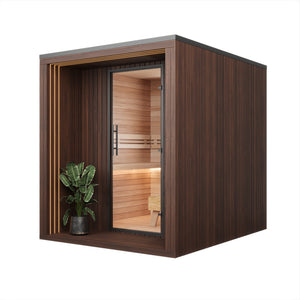 Tuli Terrace 4/6 person Outdoor Sauna by Finnish Sauna Builders 4 Person / No Tint / Standard Design,4 Person / No Tint / Bespoke Design Package with Personal Consultation and Custom Renderings,4 Person / Tinted Door and Rear Window / Standard Design,4 Person / Tinted Door and Rear Window / Bespoke Design Package with Personal Consultation and Custom Renderings,6 Person / No Tint / Standard Design,6 Person / No Tint / Bespoke Design Package with Personal Consultation and Custom Renderings,6 Person / Tinted