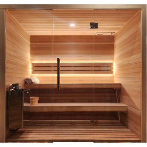 Finnish Sauna Builders 6' x 6' x 7' Pre-Cut Sauna Kit Option 1 / 7 Foot Tall / No Backrest,Option 1 / 7 Foot Tall / Backrest - $257.40,Option 1 / 8 Foot Tall - $340.56 / No Backrest,Option 1 / 8 Foot Tall - $340.56 / Backrest - $257.40,Option 2 / 7 Foot Tall / No Backrest,Option 2 / 7 Foot Tall / Backrest - $257.40,Option 2 / 8 Foot Tall - $340.56 / No Backrest,Option 2 / 8 Foot Tall - $340.56 / Backrest - $257.40,Option 3 / 7 Foot Tall / No Backrest,Option 3 / 7 Foot Tall / Backrest - $257.40,Option 3 / 8 