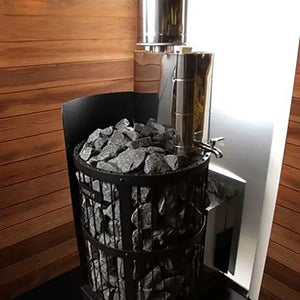 Wood Fired Stoves with Water Tanks