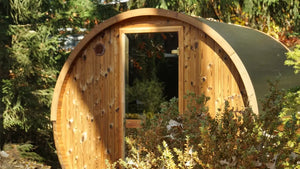 4 Person Barrel Saunas