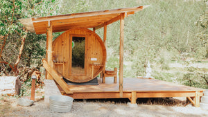 6 Person Barrel Saunas