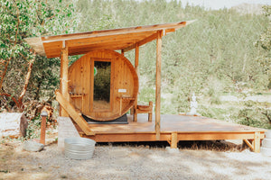 6 Person Barrel Saunas