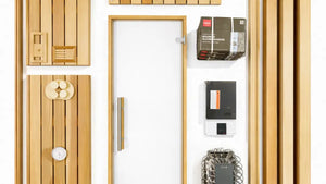 Custom Indoor Sauna Room - Pre-cut Kits