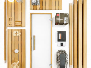 Custom Indoor Sauna Room - Pre-cut Kits