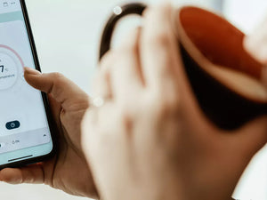 HUUM Sauna App on Phone