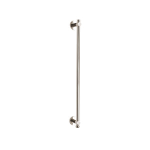 ThermaSol Shower Rail W/integral Water Way round in Polished Nickel Finish Polished Nickel / Round ThermaSol 15-1002-pn.jpg