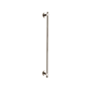 ThermaSol Shower Rail W/integral Water Way round in Polished Nickel Finish Polished Nickel / Round ThermaSol 15-1002-pn.jpg