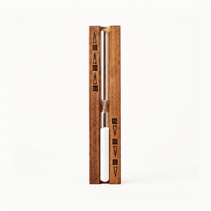 Finnleo Sauna Sand Timers Wood, 15 Minutes Finnleo 15-MinSandTimerWood00.webp