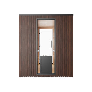 Tuli 4/6 person Outdoor Sauna by Finnish Sauna Builders 4 Person / No Tint / Standard Design,4 Person / No Tint / Bespoke Design Package with Personal Consultation and Custom Renderings,4 Person / Tinted Door and Rear Window / Standard Design,4 Person / Tinted Door and Rear Window / Bespoke Design Package with Personal Consultation and Custom Renderings,6 Person / No Tint / Standard Design,6 Person / No Tint / Bespoke Design Package with Personal Consultation and Custom Renderings,6 Person / Tinted Door and