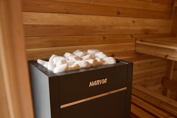 Almost Heaven BlackWater 4 Person Cube Sauna Rustic Red Cedar,Onyx Almost Heaven Sauna AHS_BLACKWATER_SAUNA_4.webp