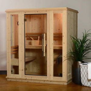 Almost Heaven Auburn 3 Person Indoor Sauna Respite Series Rustic Cedar,Fir Almost Heaven Sauna Almost_Heaven_Auburn_3_Person_Indoor_Sauna_Respite_Series_04.webp