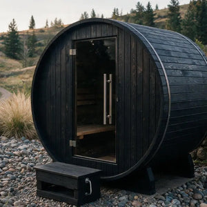 Almost Heaven Salem 2 Person Classic Barrel Sauna