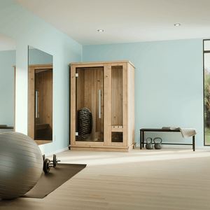 Almost Heaven Logan 1 Person Indoor Sauna Respite Series
