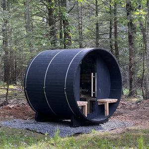 Almost Heaven Audra 4 Person Canopy Barrel Sauna - photo 8