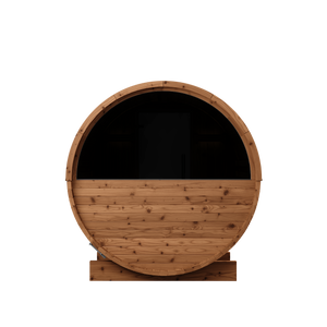 Thermory 4 Person Barrel Sauna No 52 DIY Kit with Window Thermally Modified Spruce,Thermally Modified Spruce - Ignite Thermory Back1_13beb235-3772-49c4-a075-98bb791de98e.png