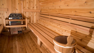 Almost Heaven Vienna 2 Person Canopy Barrel Sauna - photo 5