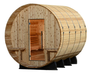 Almost Heaven Grandview 6 Person Canopy Barrel Sauna - photo 3