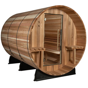 Almost Heaven Huntington 6 Person Canopy Barrel Sauna - photo 1