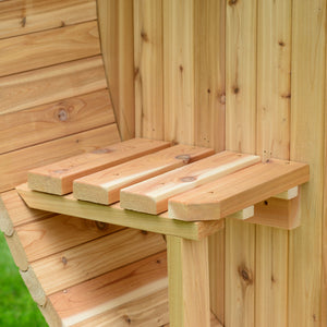 Almost Heaven Charleston 4 Person Canopy Barrel Sauna - photo 7
