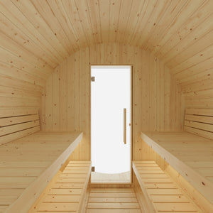 Vassa 6 Person 2 Tier Finnish Barrel Sauna with Heater - By Finnish Barrel Saunas Nordic Spruce / No Terrace Finnish Barrel Saunas C019CFF5-3EE7-4DEA-A9D3-C5942CEA8B48.jpg