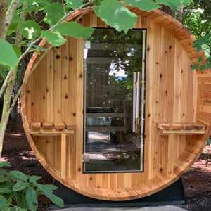 Almost Heaven Audra 4 Person Canopy Barrel Sauna - photo 5