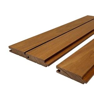 Thermo Poplar Medium Nickel Gap Wall Cladding 1x4 / Per Linear Foot - Sample (Qty 1),1x4 / 4 ft,1x4 / 5 ft,1x4 / 6 ft,1x4 / 7 ft,1x4 / 8 ft,1x4 / 9 ft,1x4 / 10 ft,1x6 / Per Linear Foot - Sample (Qty 1),1x6 / 4 ft,1x6 / 5 ft,1x6 / 6 ft,1x6 / 7 ft,1x6 / 8 ft,1x6 / 9 ft,1x6 / 10 ft Carbon Smart Wood CarbonSmart.webp