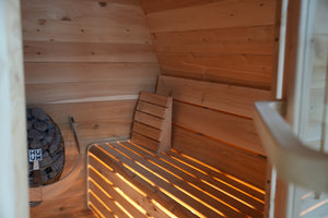 Finnish Sauna Builders Pod Sauna Knotty White Cedar / 7 ft Wide x 7 ft High x 6 ft Long,Knotty White Cedar / 7 ft Wide x 7 ft High x 7 ft Long,Knotty White Cedar / 7 ft Wide x 7 ft High x 8 ft Long,Knotty White Cedar / 7 ft Wide x 7 ft High x 9 ft Long,Knotty White Cedar / 7 ft Wide x 7 ft High x 10 ft Long,Knotty Red Cedar / 7 ft Wide x 7 ft High x 6 ft Long,Knotty Red Cedar / 7 ft Wide x 7 ft High x 7 ft Long,Knotty Red Cedar / 7 ft Wide x 7 ft High x 8 ft Long,Knotty Red Cedar / 7 ft Wide x 7 ft High x 9