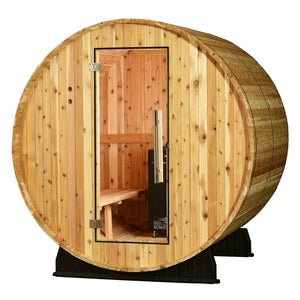 Almost Heaven Essex 4 Person Classic Barrel Sauna - photo 1