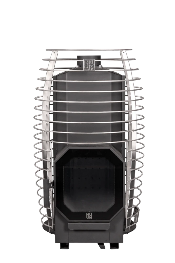 HUUM HIVE Flow Wood Burning Sauna Stove HUUM FLOW-front-empty.webp