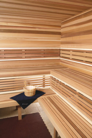 Finlandia Sauna 7' x 10' x 7' Pre-Cut Sauna Kit Standard Option / 7 Foot Tall / No Backrest,Standard Option / 7 Foot Tall / Backrest + $429.00,Standard Option / 7 Foot Tall / Backrest & Skirts + $1869.00,Standard Option / 8 Foot Tall + $482.46 / No Backrest,Standard Option / 8 Foot Tall + $482.46 / Backrest + $429.00,Standard Option / 8 Foot Tall + $482.46 / Backrest & Skirts + $1869.00,Custom Layout + $500.00 / 7 Foot Tall / No Backrest,Custom Layout + $500.00 / 7 Foot Tall / Backrest + $429.00,Custom Layo