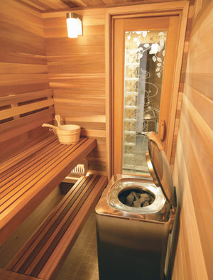 Finlandia Sauna 3' x 4' x 7' Pre-Cut Sauna Kit Standard Option / 7 Foot Tall / No Backrest,Standard Option / 7 Foot Tall / Backrest + $171.60,Standard Option / 7 Foot Tall / Backrest & Skirts + $351.60,Standard Option / 8 Foot Tall + $198.66 / No Backrest,Standard Option / 8 Foot Tall + $198.66 / Backrest + $171.60,Standard Option / 8 Foot Tall + $198.66 / Backrest & Skirts + $351.60,Custom Layout + $500.00 / 7 Foot Tall / No Backrest,Custom Layout + $500.00 / 7 Foot Tall / Backrest + $171.60,Custom Layout 