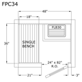Image for Finlandia Sauna 3' x 4' x 7' Pre-Cut Sauna Kit