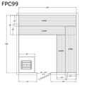 Image for Finlandia Sauna 9' x 9' x 7' Pre-Cut Sauna Kit