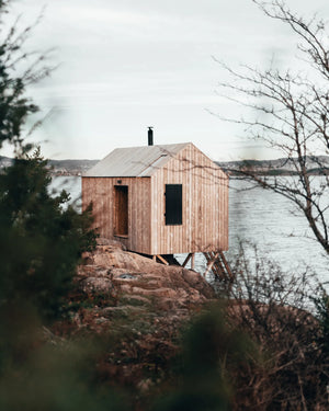 Finnish Sauna Builders - Lake Sauna View