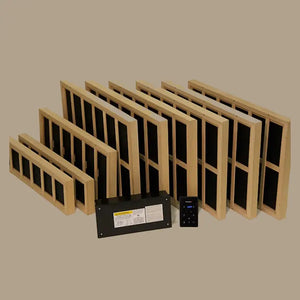 Finnleo Infrared (IR) Heating System IS301 IR-only (135-200 cu ft),IS302 IR-only (135-200 cu ft),IS401 IR-only (175-310 cu ft),IS402 IR-only (175-310 cu ft),IS601 IR-only (250-425 cu ft),IS602 IR-only (250-425 cu ft) Finnleo FinnleoInfrared_IR_HeatingSystem01.webp