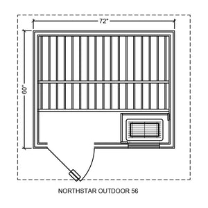 Finnleo NorthStar Outdoor Sauna