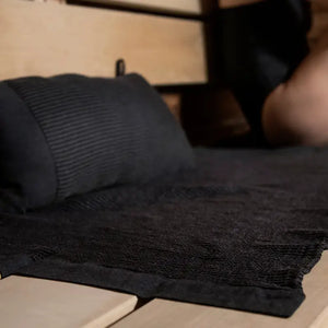 Finnleo Sauna Pillows Linen, Kenno (20" x 8.5"),Linen, Pino, Black (20" x 8.5"),Linen, Pino, Grey (20" x 8.5") Finnleo FinnleoSaunaPillowLinenKenno03.webp