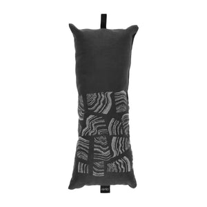 Finnleo Sauna Pillow: Linen, Pino, Black (20" x 8.5") Finnleo FinnleoSaunaPillowLinenPinoBlack01.webp