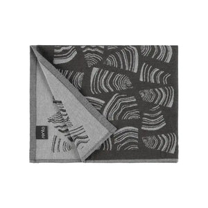 Finnleo Sauna Seat Covers Linen, Pino, Black (20" x 23.5") Finnleo FinnleoSeatCoverLinenPinoBlack00.webp