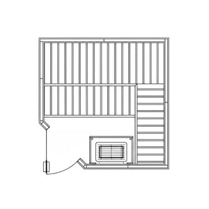 Finnleo Sisu Freestanding Panel-Built Sauna