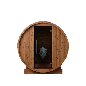Thermory 6 Person Barrel Sauna No 51 DIY Kit Thermally Modified Spruce Thermory Front_25d166e9-6e7c-420f-bfed-844b19f1e61a.png