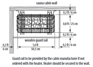 EOS Gracil 6kW Sauna Heater (213-300cf) EOS Gracil_USA_Montage1.png