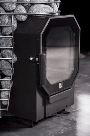 HUUM HIVE Flow LS Wood Burning Sauna Stove HUUM HIVE_FLOW_door_lighter_eb205b3a-1e34-4b6e-8282-8ff829fb1e1f.webp