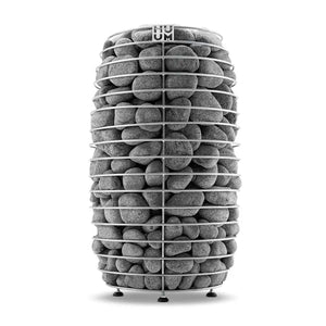 HUUM Hive Mini 6KW Ultimate Package with Heater, Stones, Air Tunnel, Safety Railing, and UKU Black Wifi Control 240V 1PH / 177 to 282 cubic feet HUUM HUUM_Hive_Mini_6KW_Ultimate_Package_with_Heater_Stones_Air_Tunnel_Safety_Railing_and_UKU_Black_Wifi_Control_01.webp