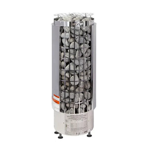 Harvia Cilindro PC80E Stainless Steel 8KW Sauna Heater (141-431CF) Cilindro Just Heater / 240V 1-Phase,Cilindro Heater + Control + Stones / 240V 1-Phase,Cilindro Heater + Control + Stones + Fenix Upgrade / 240V 1-Phase,Cilindro Just Heater / 208V 3-Phase,Cilindro Heater + Control + Stones / 208V 3-Phase,Cilindro Heater + Harvia HarviaCilindro8KW00.webp