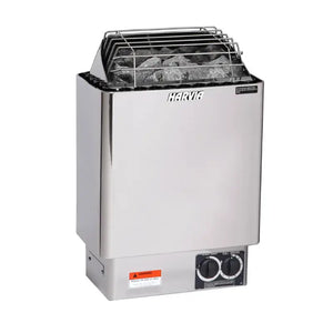 Harvia KIP60B Stainless Steel 6KW Sauna Heater with Built-in Control JH60B2401 (170-300cf) KIPB Just Heater / Stainless Steel,KIPB With Stones / Stainless Steel Harvia HarviaKIP60BHeater00.webp