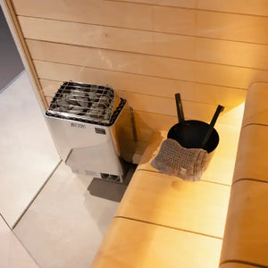 Harvia KIP60B Stainless Steel 6KW Sauna Heater with Built-in Control JH60B2401 (170-300cf) KIPB Just Heater / Stainless Steel,KIPB With Stones / Stainless Steel,KIPB Just Heater / Matte Black,KIPB With Stones / Matte Black Harvia HarviaKIP60BHeater04.webp