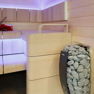 Harvia Spirit 9KW Sauna Heater (320–530CF) Spirit Just Heater,Spirit Heater + Control + Stones,Spirit Heater + Control + Stones + Fenix Upgrade Harvia HarviaSpirit9KW05.webp